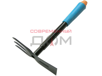Мотыга USPEX мини, син.пласт.ручка, 265мм /77062/